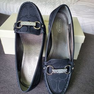 Coach Eileen Logo Loafers/Flats 6.5